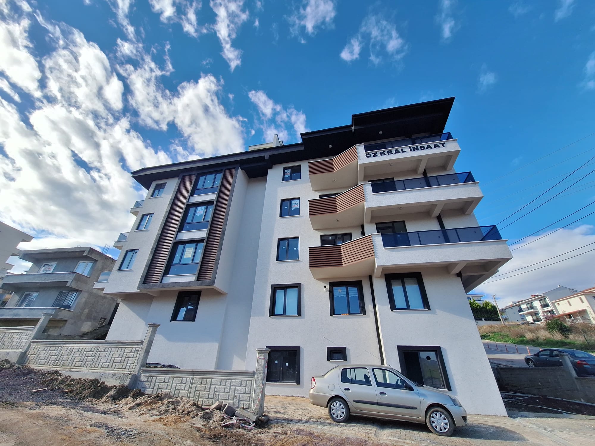 Yalova modern konut inşaatı